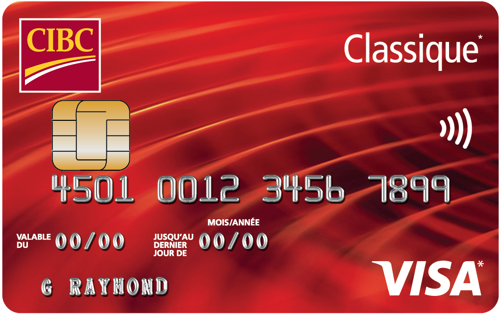 Carte Classique CIBC Visaᴹᴰ | Centre CIBC